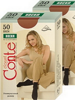 Носки женские Microfibra 50 (1 пара) Outlet