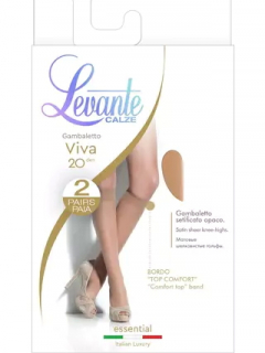 Гольфы женские LEVANTE VIVA 20 ( 2 пары) L0172G