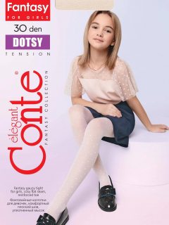 Колготки детские нарядные DOTSY(104-122)
