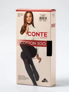 Колготки женские COTTON 200(5-6)