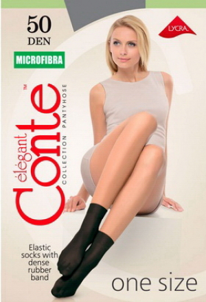 Носки женские Microfibra 50 (1 пара)конверт