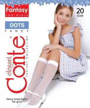 Гольфы для девочек нарядные DOTS 22С-4СП(18-22)