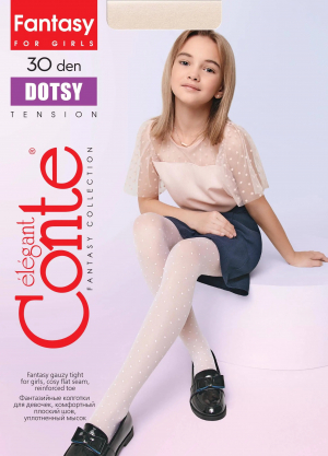 Колготки детские нарядные DOTSY(104-122)